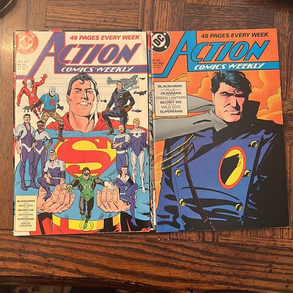 1988 Action Comics Weekly bundle - Picture 3 of 3
